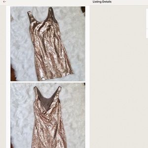 Nicole Miller sequin dress